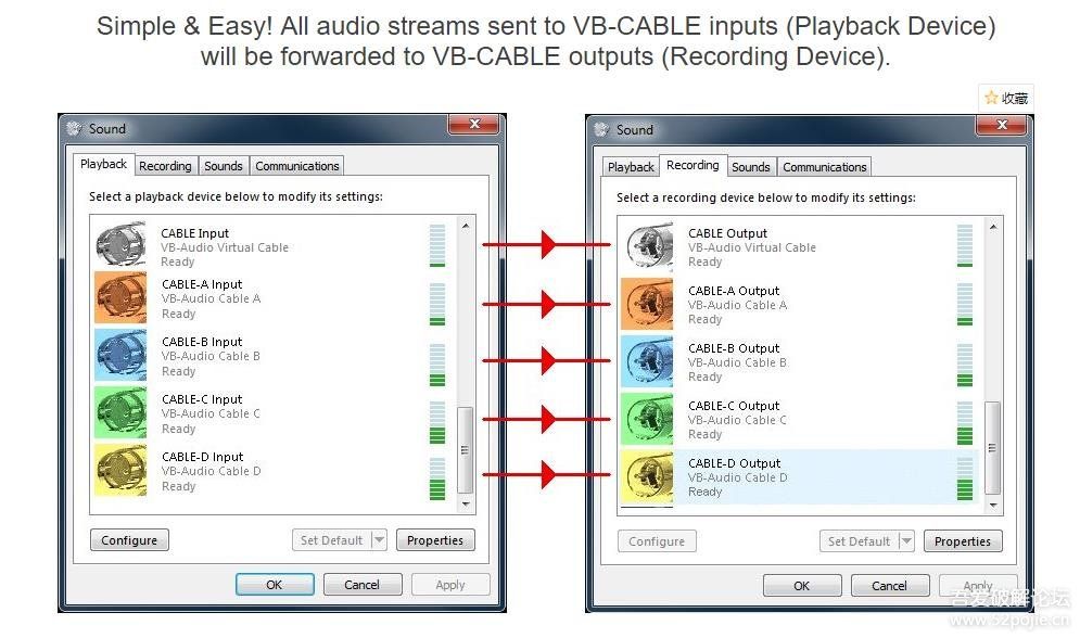 让你的声卡变成麦克风：利用VB-CABLE将音频输出重定向至音频输入
